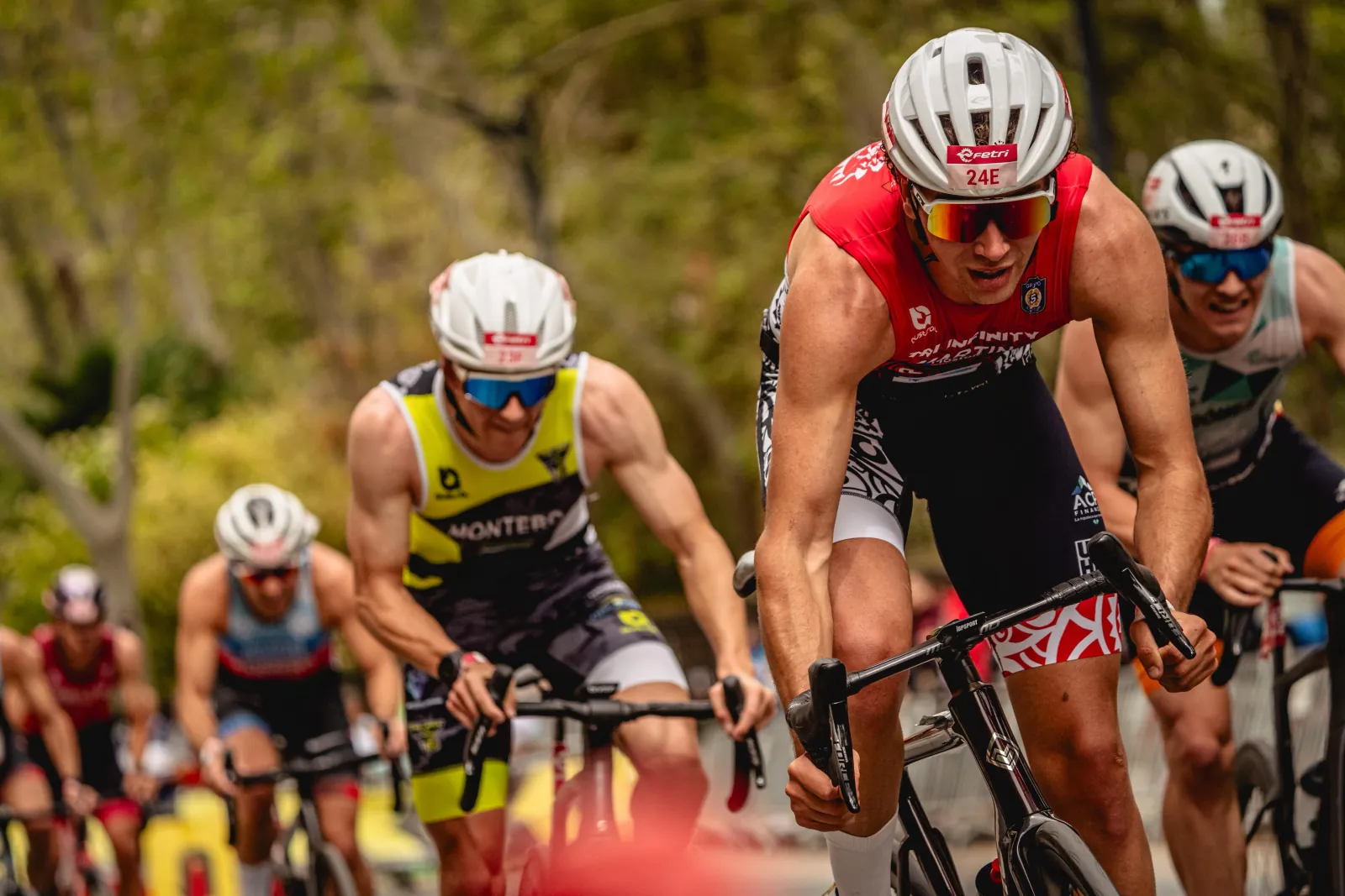 Atleta Alto Rendimiento TriInfinity en competición