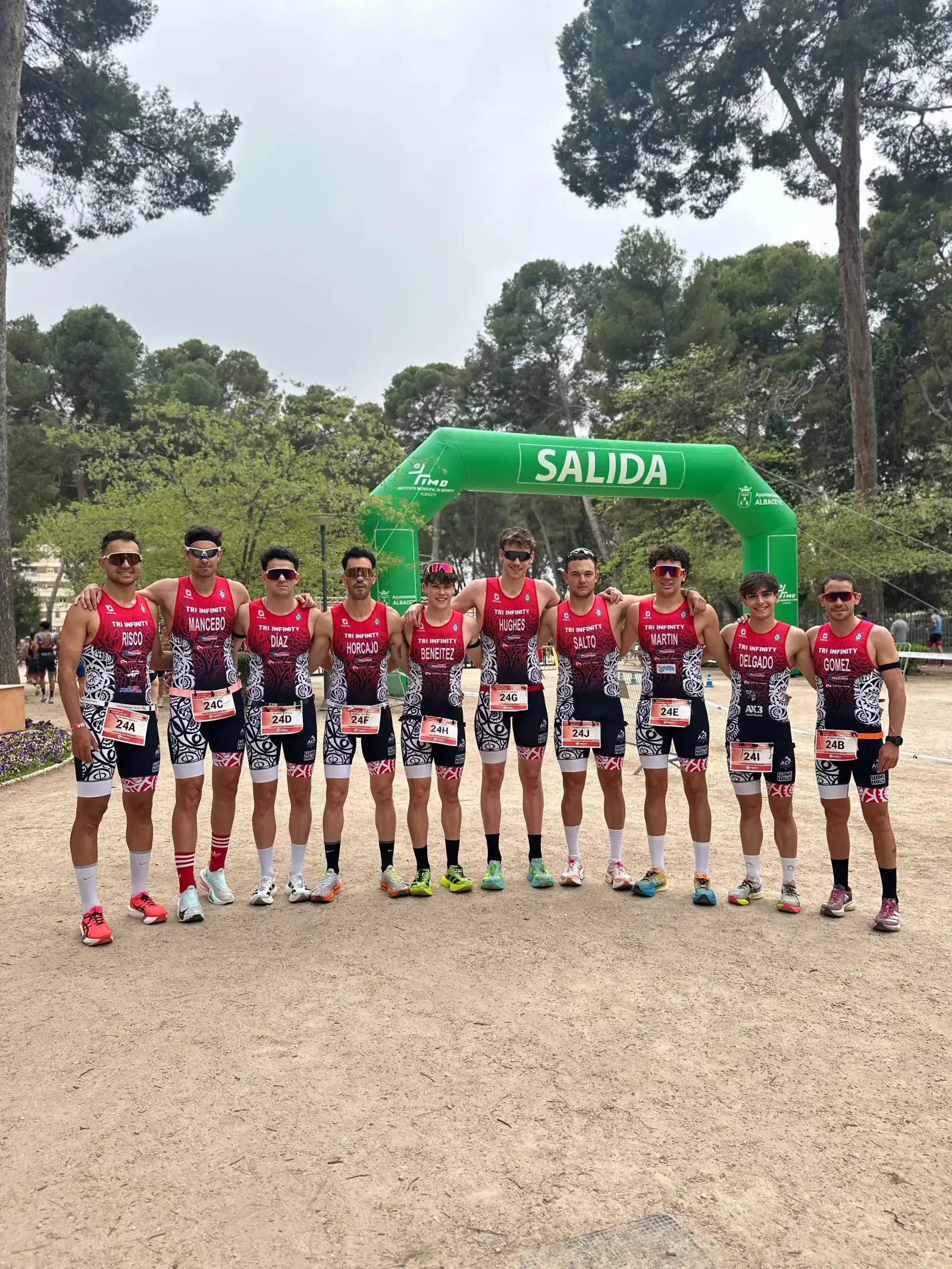 Podio y resultados TriInfinity